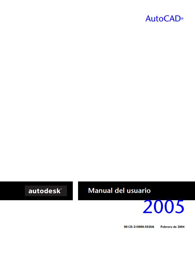 Imágen de pdf Autocad 2005 - Manual del usuario